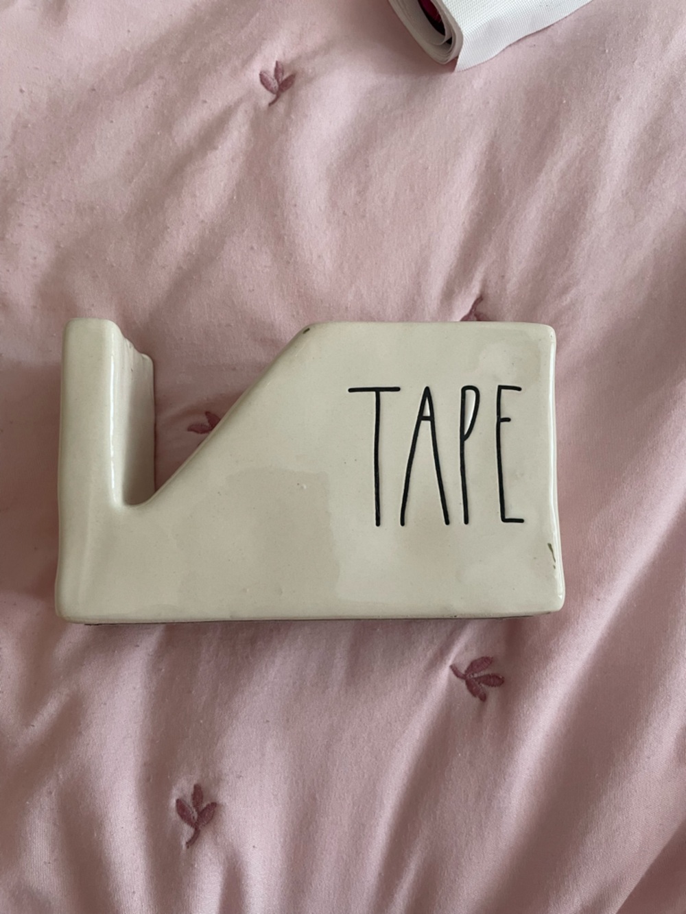 Rae Dunn Ceramic Tape Dispenser